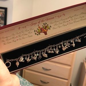 12 days of Christmas charm bracelet